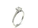 18ct Princess Cut Diamond Solitaire