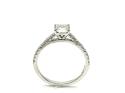 18ct Princess Cut Diamond Solitaire