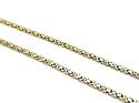 9ct Yellow Gold Flat Byzantine Chain