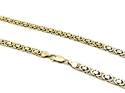 9ct Yellow Gold Flat Byzantine Chain