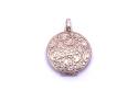 9ct Yellow Gold Patterned Locket