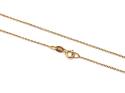 18ct Fine Belcher Chain 16 Inch