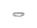 9ct White Gold Diamond Eternity Ring