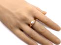 9ct Yellow Gold CZ Solitaire Ring