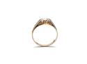 9ct Yellow Gold CZ Solitaire Ring