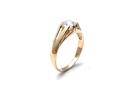 9ct Yellow Gold CZ Solitaire Ring