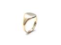 9ct Yellow Gold Plain Signet Ring