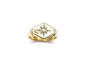 18ct Yellow Gold Fancy Diamond Ring