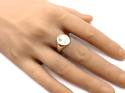 9ct Diamond Dad Signet Ring