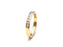 18ct Yellow Gold Diamond Eternity Ring 0.33ct