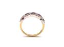 18ct Yellow Gold Ruby & Diamond Eternity Ring