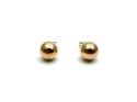 9ct Yellow Gold Ball Stud Earrings 7mm