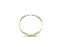 9ct Yellow Gold D Shaped Wedding Ring 3mm