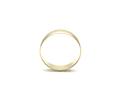 9ct Yellow Gold D Shaped Wedding Ring 5mm