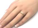 9ct Yellow Gold Slight Court Wedding Ring 2.5mm