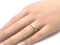 9ct Yellow Gold Slight Court Wedding Ring 3mm