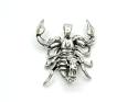 Silver Scorpion Pendant