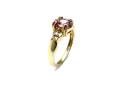 9ct Yellow Gold Sapphire & Diamond Ring