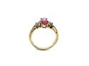 9ct Yellow Gold Sapphire & Diamond Ring