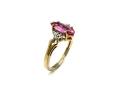 9ct Yellow Gold Sapphire & Diamond Ring