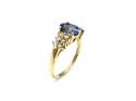 14ct Tanzanite & Diamond Ring