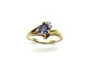 9ct Tanzanite & Diamond Ring