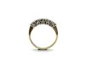 9ct Yellow Gold CZ 5 Stone Ring