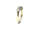 9ct Yellow Gold CZ 5 Stone Ring