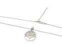 Silver Multi CZ Tree Of Life Pendant & Chain