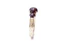 9ct Yellow Gold Garnet 3 Stone Ring