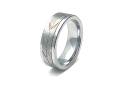 Tungsten Carbide Chevron Spinning Ring Size Z+1