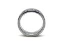 Tungsten Carbide Chevron Spinning Ring Size Z+1