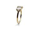 9ct Yellow Gold Zircon 3 Stone Ring