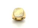 9ct Yellow Gold Signet Ring