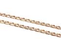 9ct 2 Colour Gold Fancy Chain 20inch