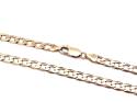 9ct Yellow Gold Flat Curb Chain 24 inch