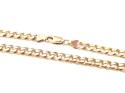 9ct Yellow Gold Curb Chain 18 inch