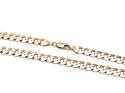 9ct Yellow Gold Flat Curb Chain 20 inch