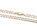 9ct Yellow Gold Curb Chain 24 inch