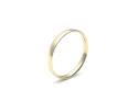 18ct Yellow Gold Slight Court Wedding Ring 2.5mm