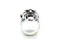 Silver Devil Head Ring