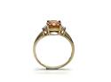 9ct Yellow Gold Citrine & Diamond Ring