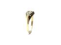 9ct Yellow Gold Citrine & Diamond Ring