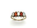 9ct Yellow Gold Opal 5 Stone Ring