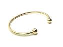 9ct Yellow Gold Solid Torque Bangle