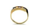 9ct Yellow Gold Multi Stone Ring