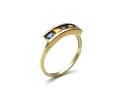 9ct Yellow Gold Multi Stone Ring