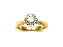 18ct Diamond Solitaire Ring 0.34ct