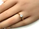 18ct Diamond Solitaire Ring