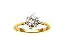 18ct Diamond Solitaire Ring